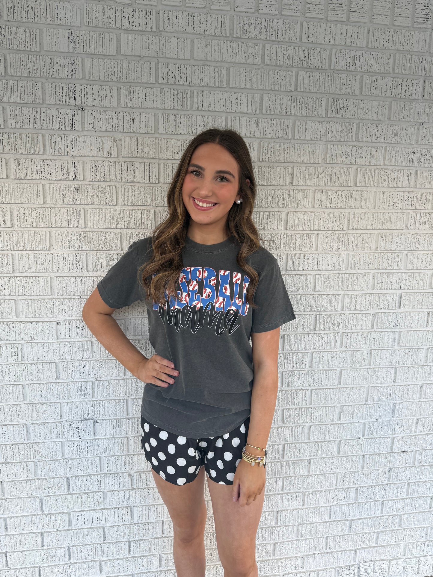 “Baseball Mama” Comfort Color T-shirt