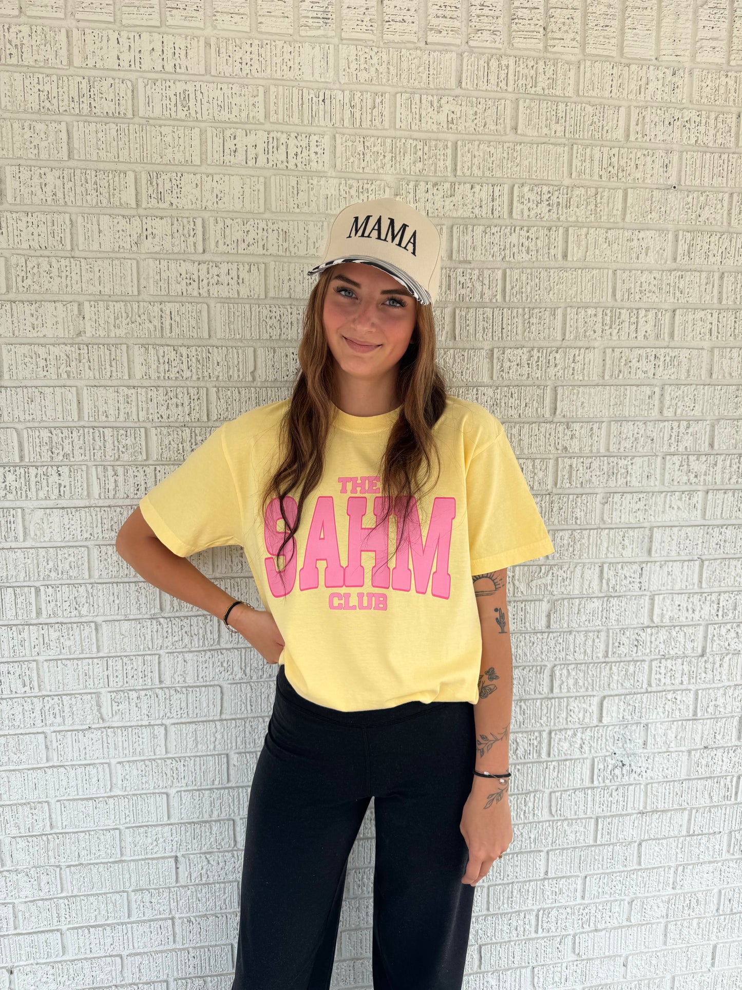 The SAHM Club Comfort Colors T-Shirt