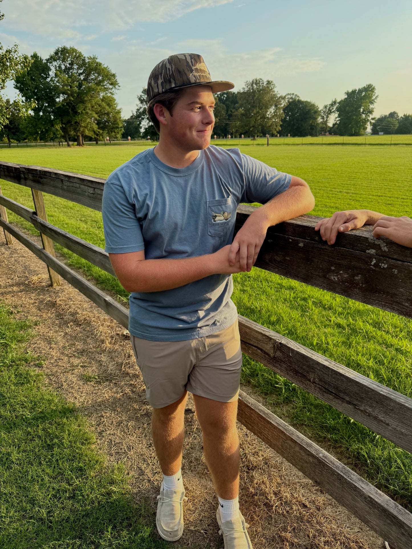 The Man Cave Mallard Comfort Colors T Shirt