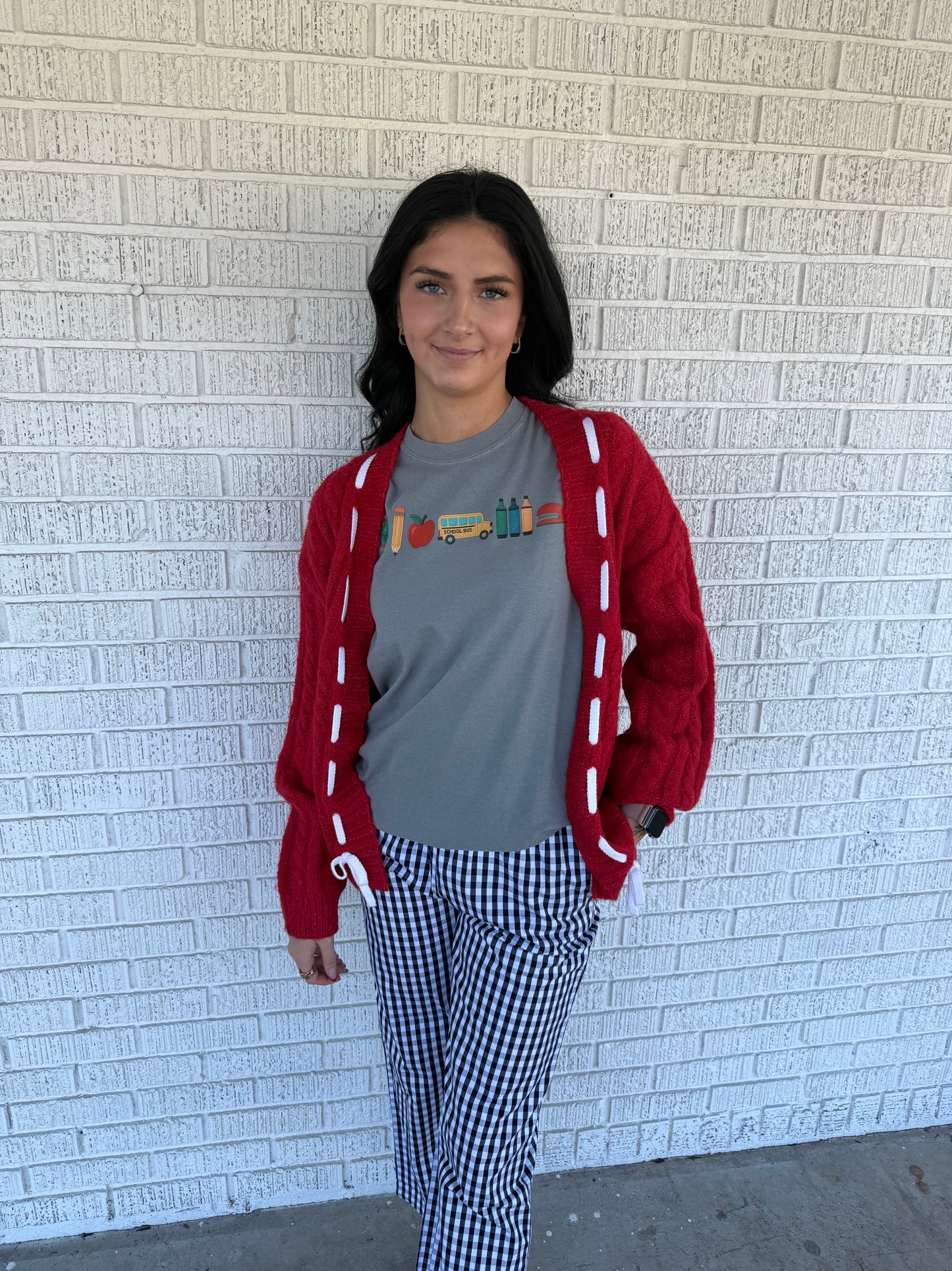 Grey Teacher T-shirt