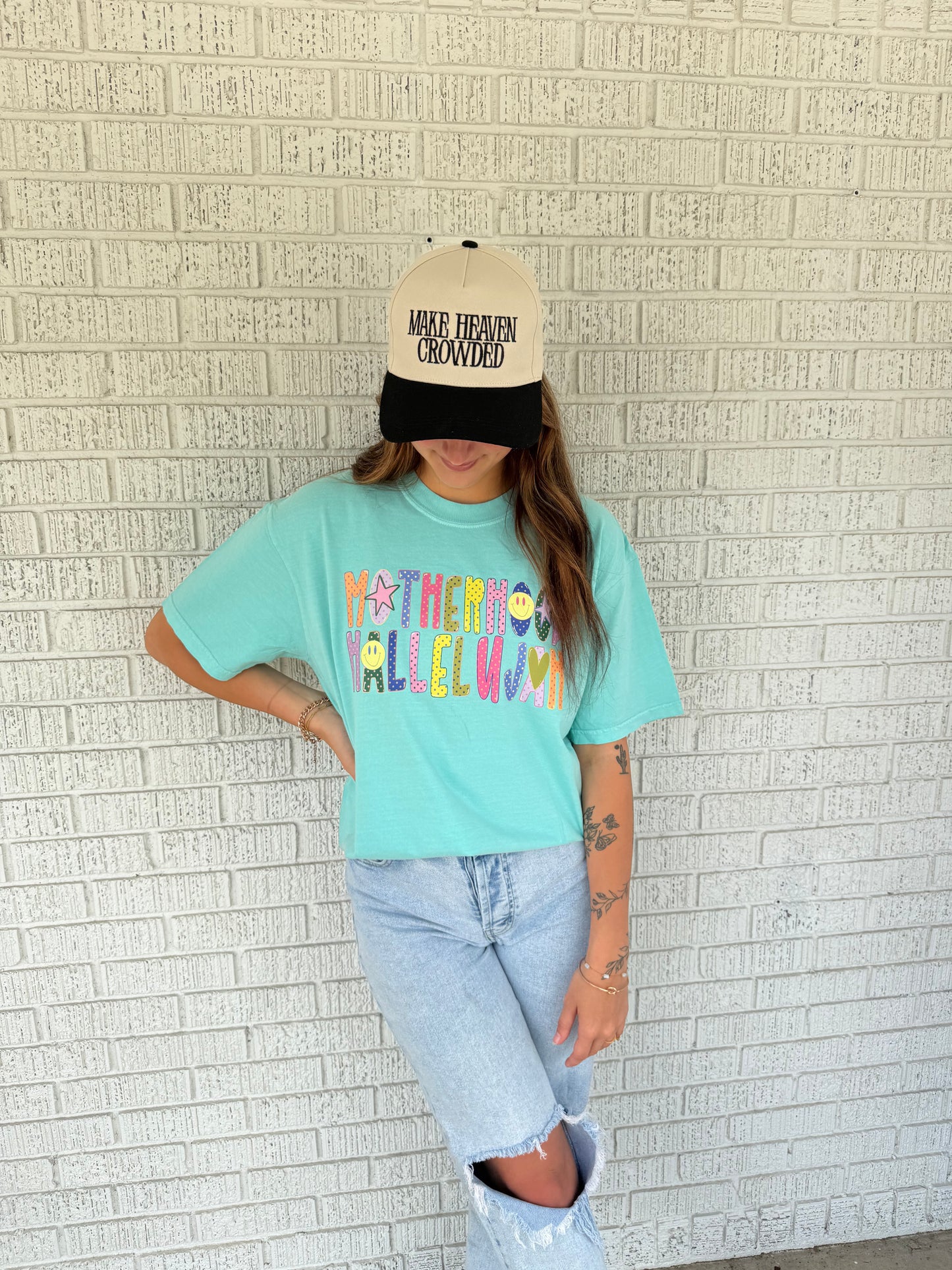 Mother Hood Hallelujah Comfort Colors T Shirt