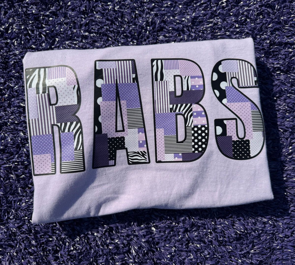 RABS Patch Work Polkadot Comfort Color T-shirt