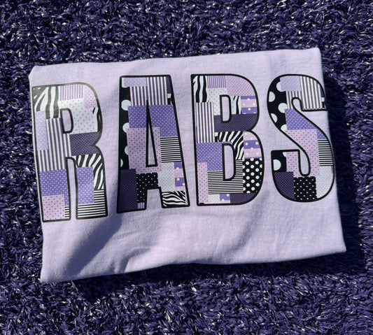 RABS Patch Work Polkadot Comfort Color T-shirt