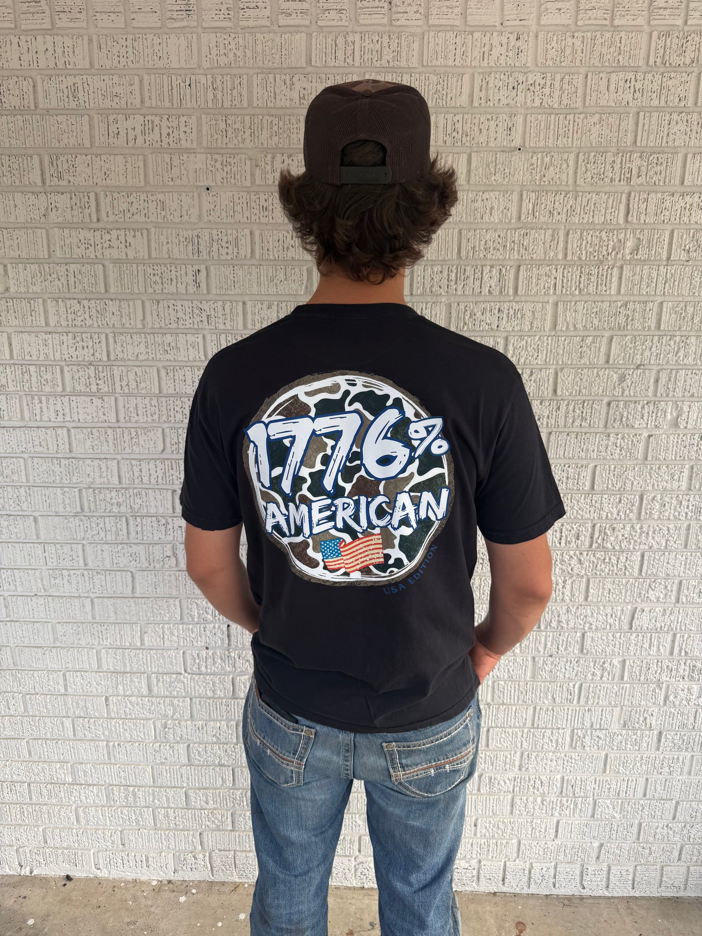 1776% American Unisex Pocket T-Shirt