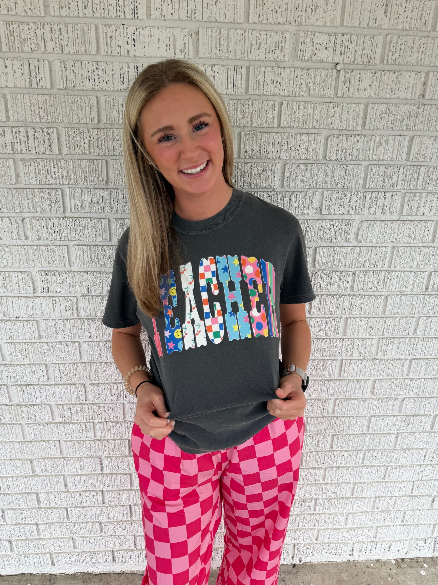Funky Teacher Comfort Color T-shirt