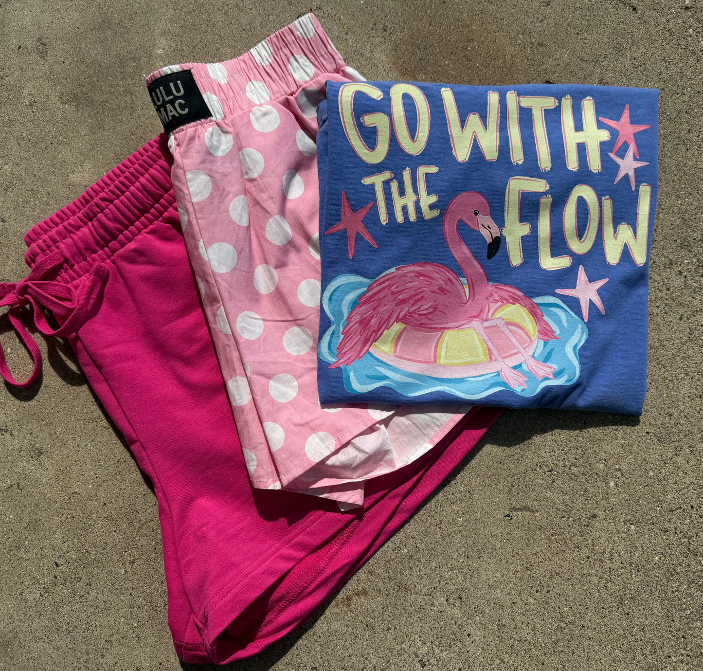 Go With The Flow Flo Blue Comfort colors T-Shirt