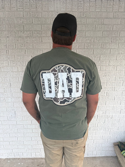 Camo Dad Pocket T-Shirt