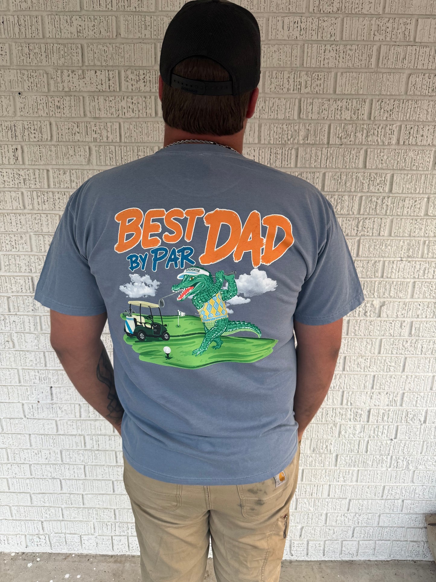 Best Dad By Par Pocket T-Shirt