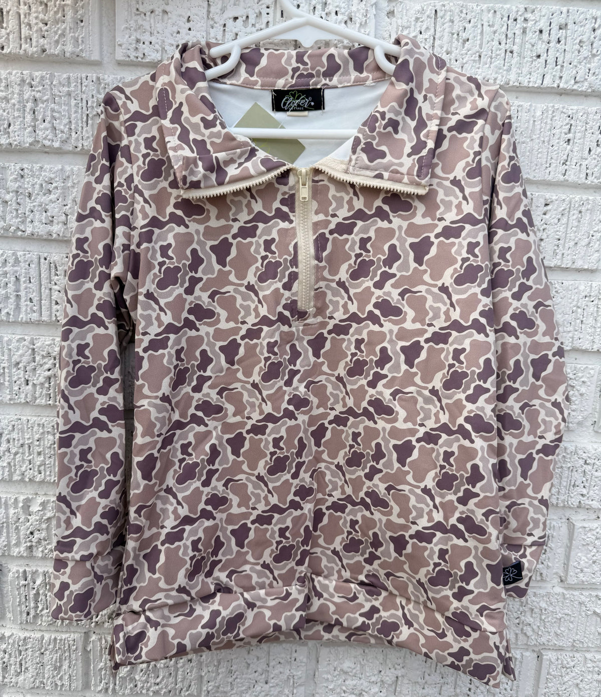 Desert Camo Quarter Zip