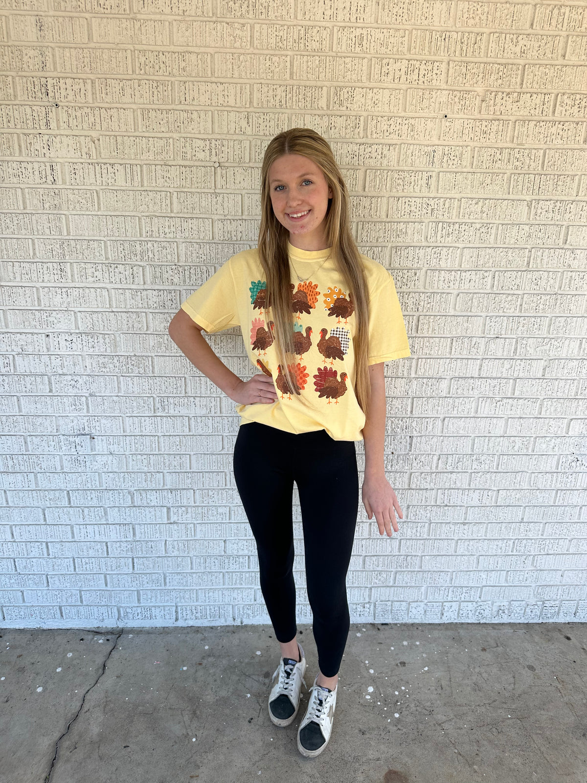 Butter Turkey Comfort Colors T-Shirt