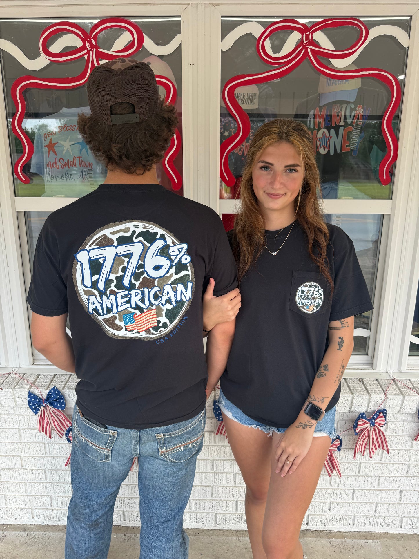 1776% American Unisex Pocket T-Shirt