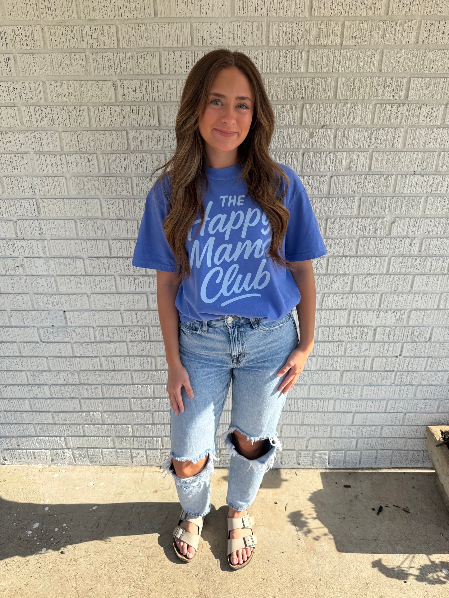 “The Happy Mama Club” Comfort Color T-shirts