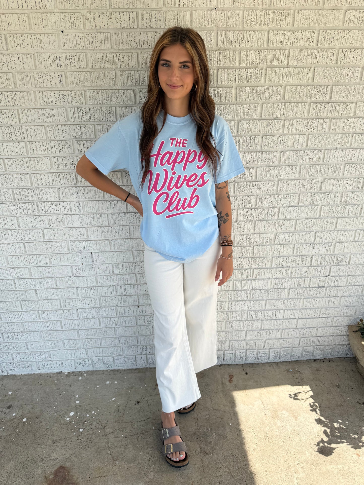 The Happy Wives Club Comfort Colors T- Shirt