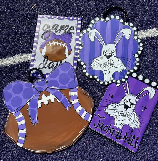 Gameday Door Hangers & Garden Flags!