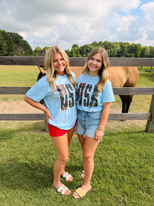 Camo USA Comfort Colors T-Shirt