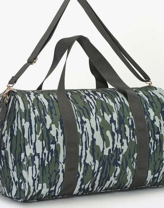 Bottomland Camo Duffel Bag ￼
