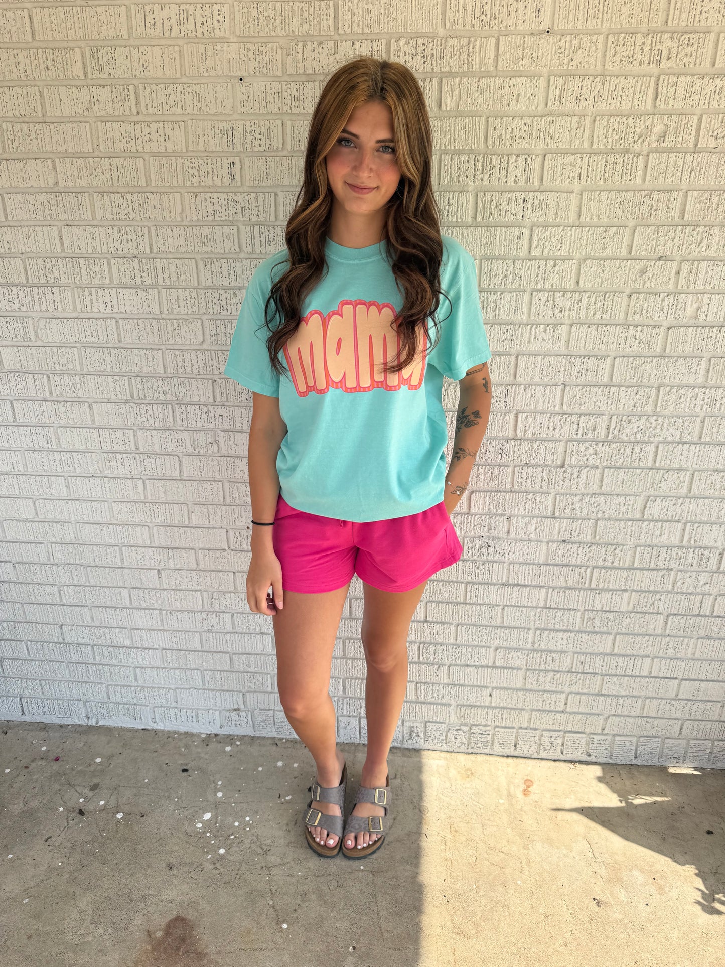 Mama Chalky Mint Comfort Colors T-Shirt