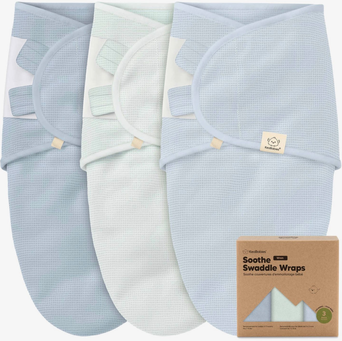 3 Pack Swaddle Sleep Sacks For Newborns