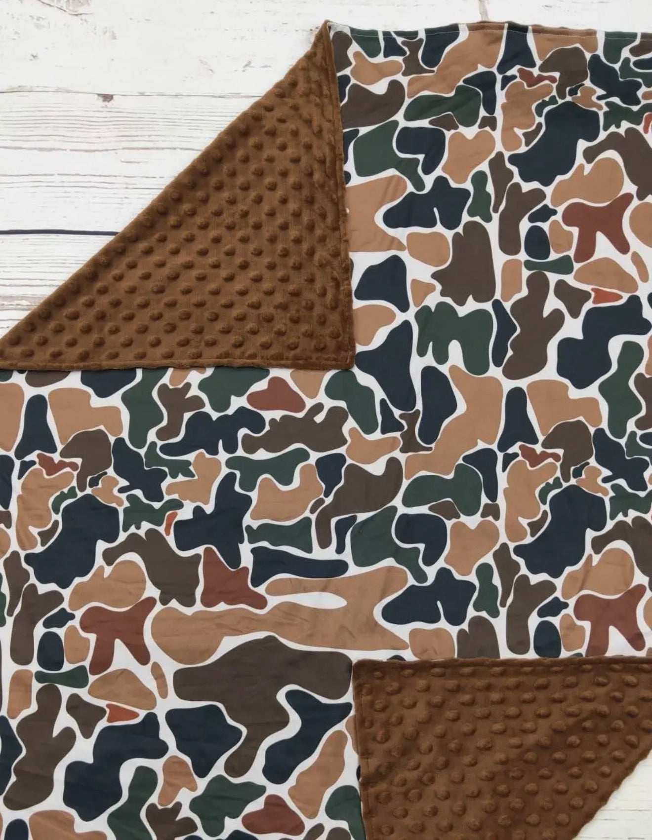 Baby Camo Blanket