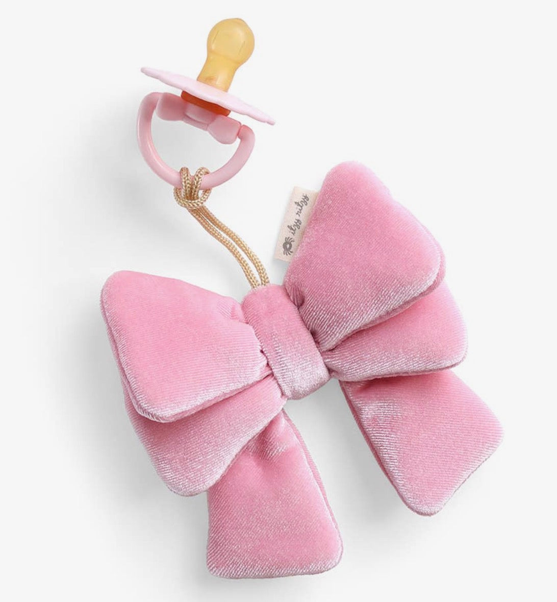 Itzy Ritzy Bow Pacifier Pal￼￼