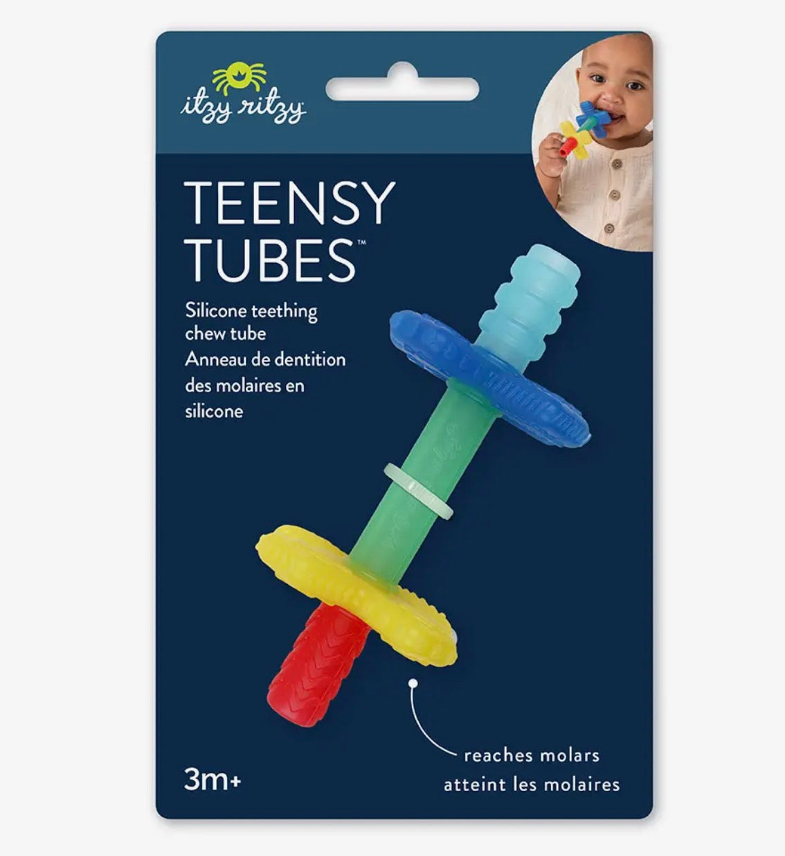 Itzy Ritzy Teensy Tubes Teether