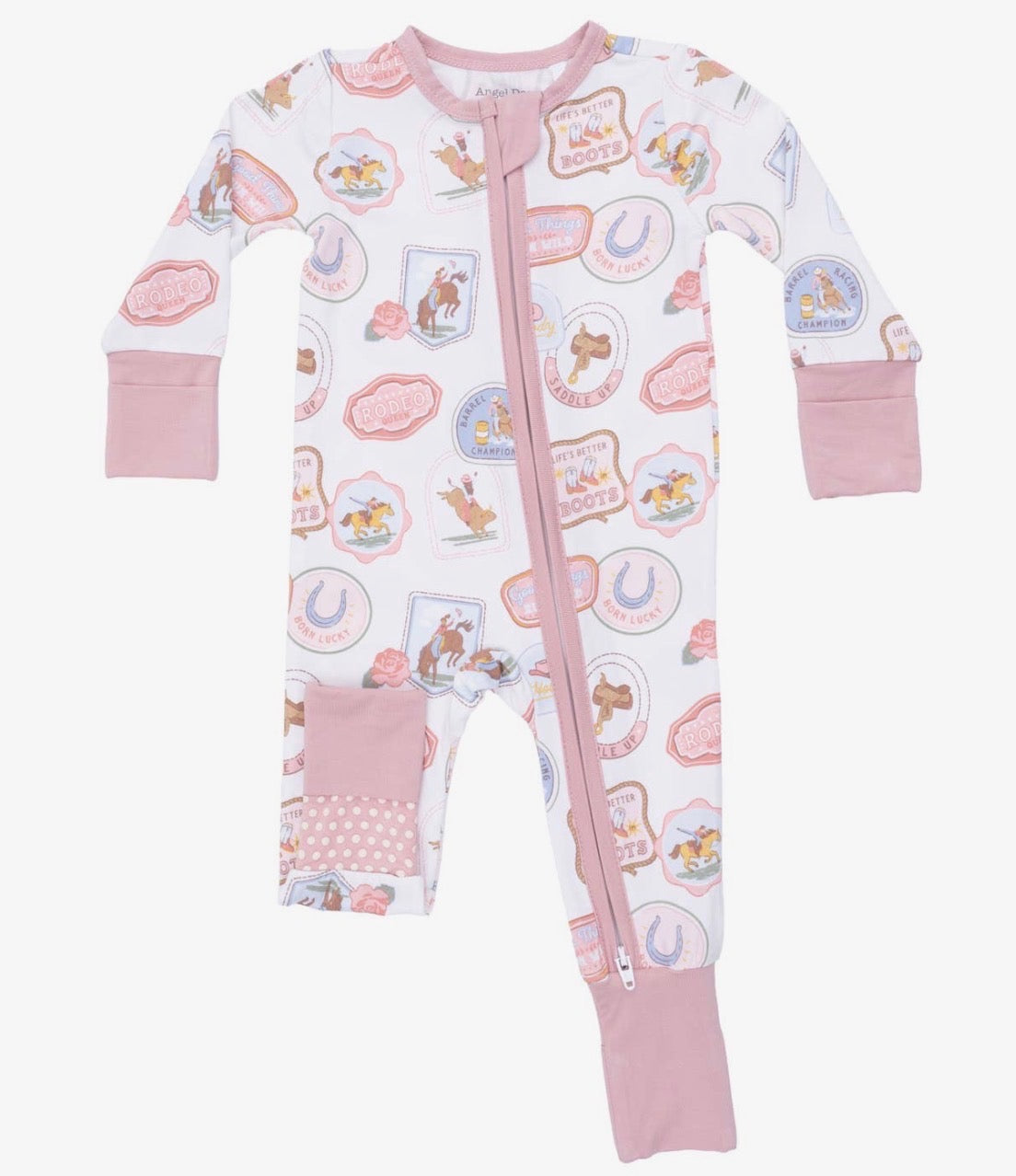 Rodeo Patches Pink Sleeper
