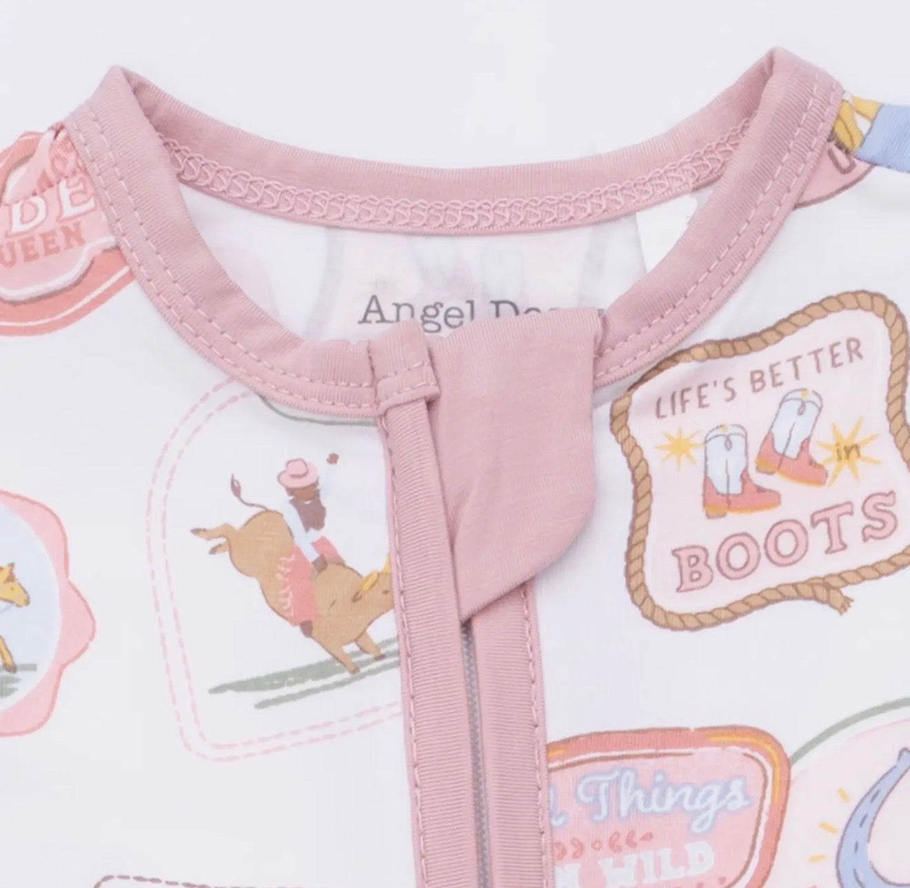 Rodeo Patches Pink Sleeper