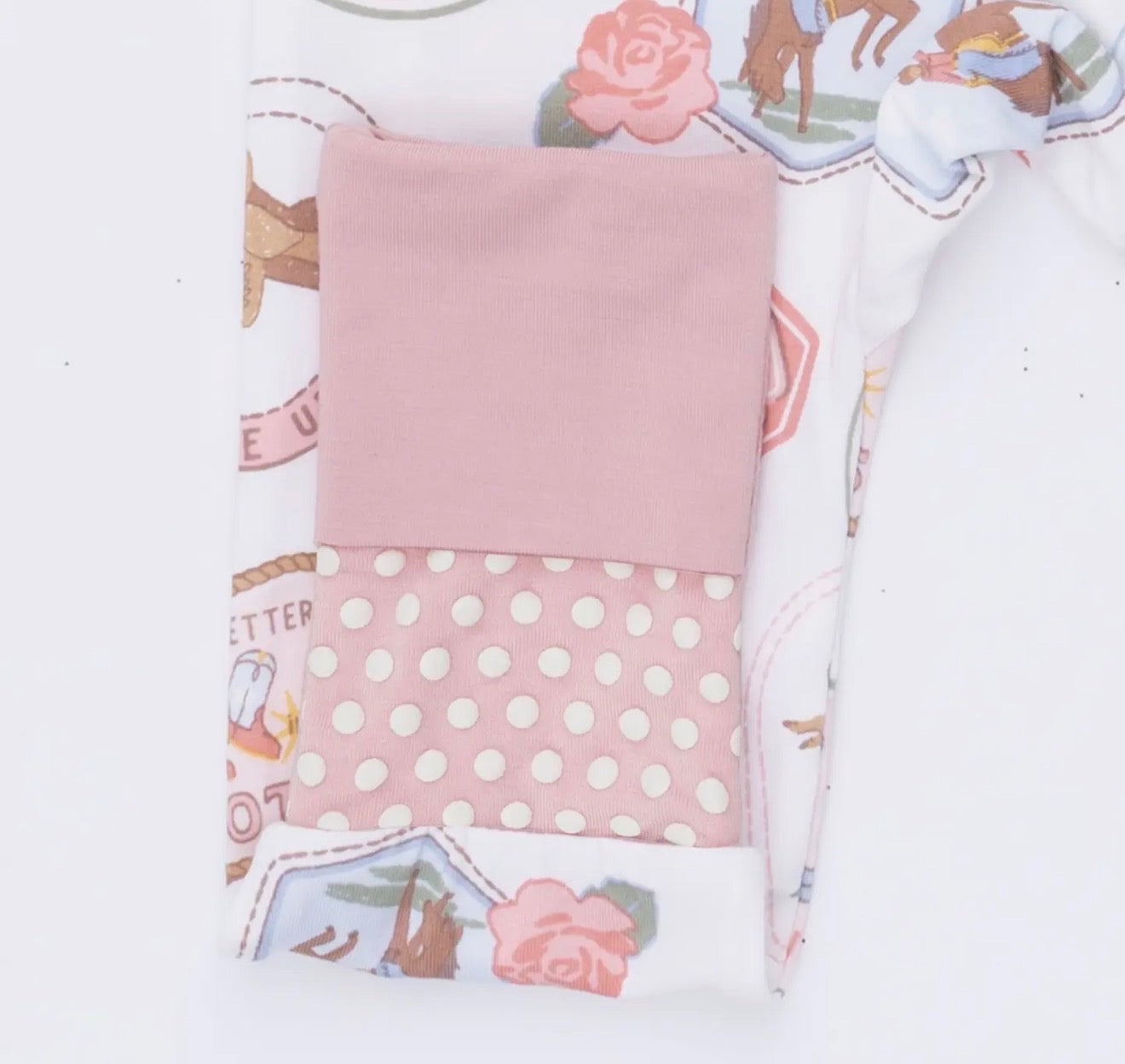 Rodeo Patches Pink Sleeper