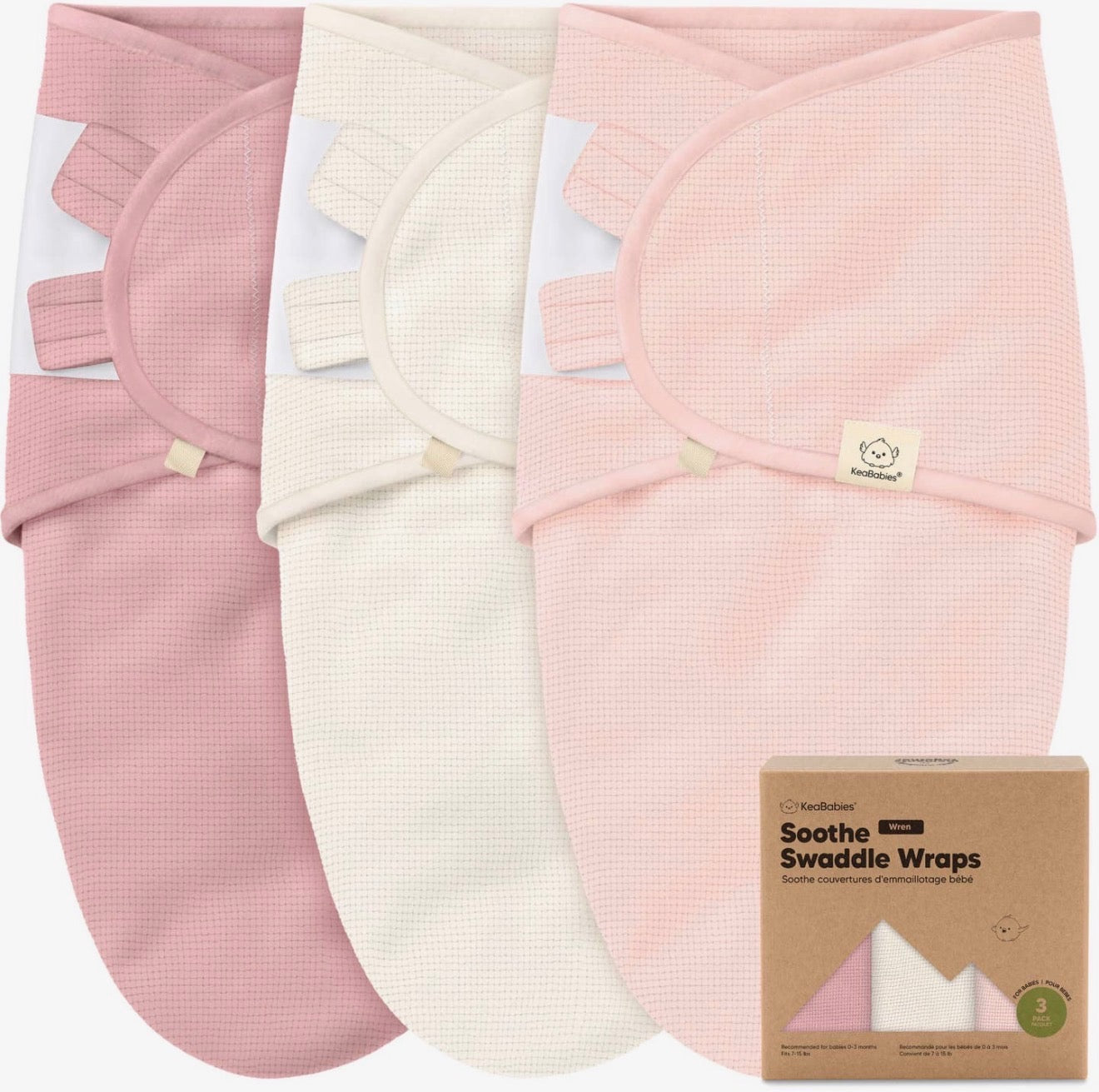 3 Pack Swaddle Sleep Sacks For Newborns