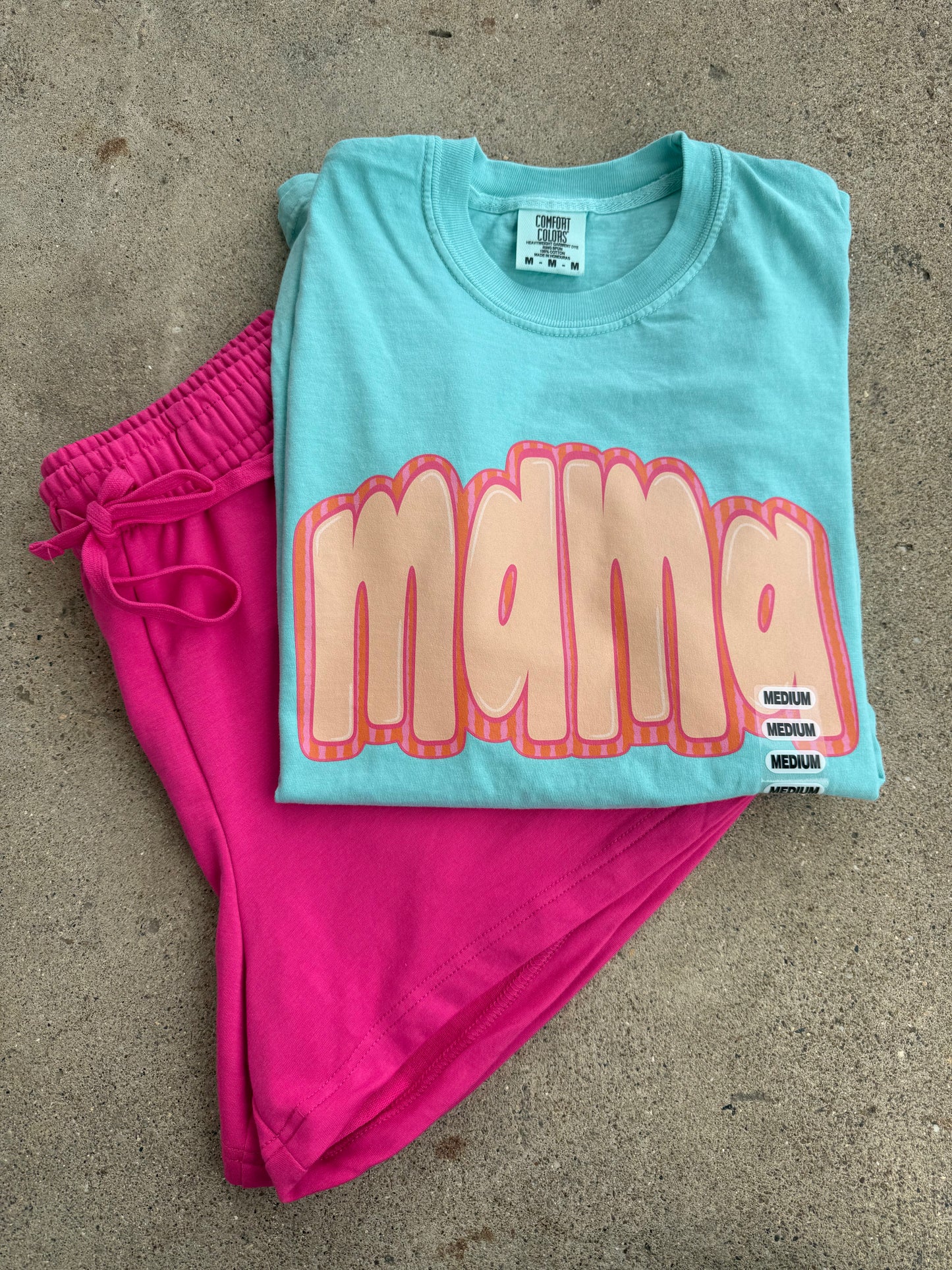Mama Chalky Mint Comfort Colors T-Shirt