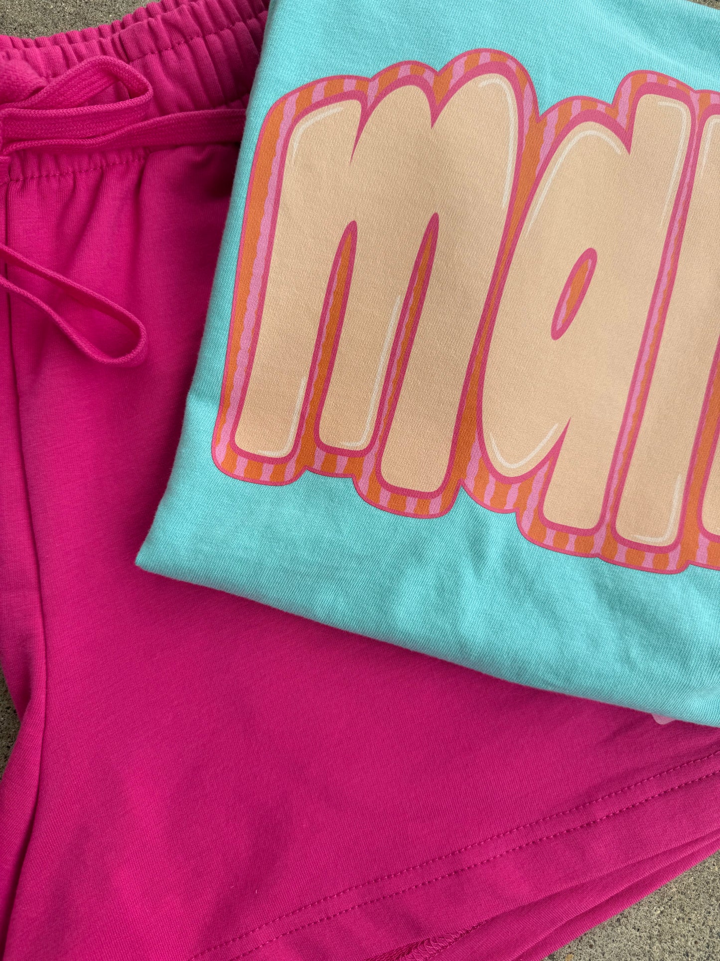 Mama Chalky Mint Comfort Colors T-Shirt