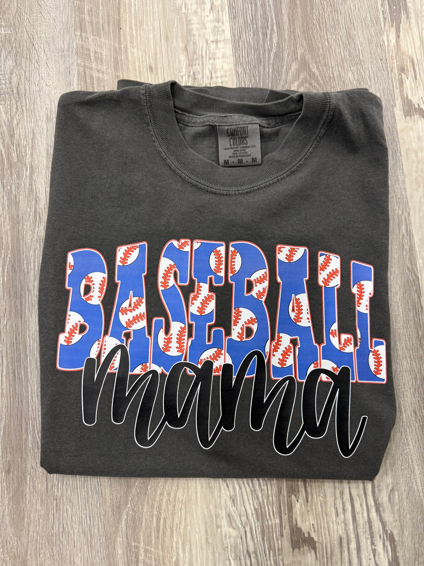 “Baseball Mama” Comfort Color T-shirt